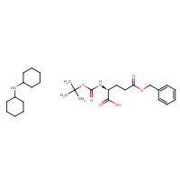 13574-84-0 BOC-GLU(OBZL)-OH DCHA chemical structure