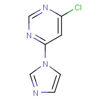 114834-02-5 4-Chloro-6-(1H-imidazol-1-yl)pyrimidine chemical structure