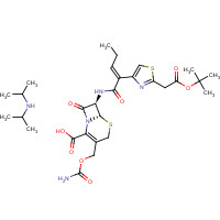 153012-37-4 Boc-Cefcapene.DIPA chemical structure