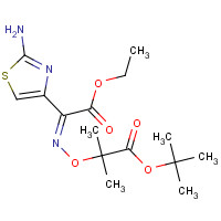 86299-46-9 Ethyl 2-(2-aminothiazole-4-yl)-2-(1-tert-butoxycarbonyl-1-methylethoxyimino)acetate chemical structure
