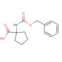 17191-44-5 CBZ-1-AMINO-1-CYCLOPENTANECARBOXYLIC ACID chemical structure