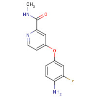 757251-39-1 4-(4-AMINO-3-FLUOROPHENOXY)-N-METHYLPICOLINAMIDE chemical structure