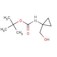 107017-73-2 2-Methyl-2-propanyl [1-(hydroxymethyl)cyclopropyl]carbamate chemical structure