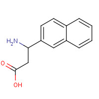 129042-57-5 3-Amino-3-(2-naphthyl)propanoic acid chemical structure