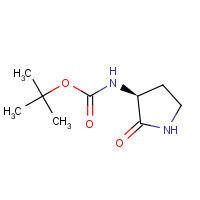 92235-34-2 2-Methyl-2-propanyl [(3S)-2-oxo-3-pyrrolidinyl]carbamate chemical structure
