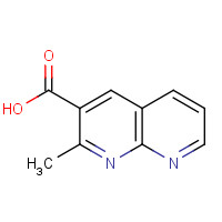 387350-60-9 2-Methyl-1,8-naphthyridine-3-carboxylic acid chemical structure