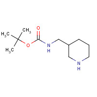 1016167-99-9 2-Methyl-2-propanyl (3-piperidinylmethyl)carbamate chemical structure