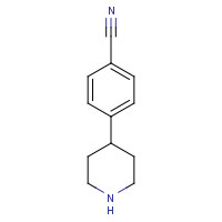 162997-34-4 4-(4-Piperidinyl)benzonitrile chemical structure