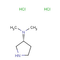 864448-61-3 (3R)-N,N-Dimethyl-3-pyrrolidinamine dihydrochloride chemical structure