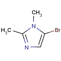 24134-09-6 5-Bromo-1,2-dimethyl-1H-imidazole chemical structure