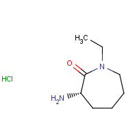 943843-30-9 (3S)-3-Amino-1-ethyl-2-azepanone hydrochloride (1:1) chemical structure