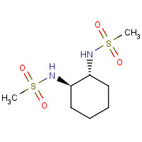 122833-58-3 N,N'-(1R,2R)-1,2-Cyclohexanediyldimethanesulfonamide chemical structure