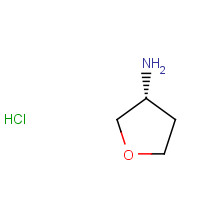 107215-52-1 (3R)-Tetrahydro-3-furanamine hydrochloride (1:1) chemical structure