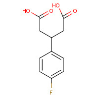 3449-63-6 3-(4-Fluorophenyl)pentanedioic acid chemical structure