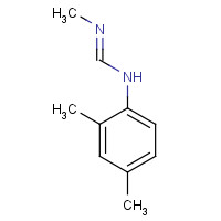 33089-74-6 N-(2,4-Dimethylphenyl)-N'-methylimidoformamide chemical structure