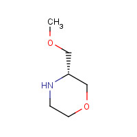 696582-88-4 (3R)-3-(Methoxymethyl)morpholine chemical structure