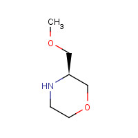218595-25-6 (3S)-3-(Methoxymethyl)morpholine chemical structure