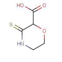 73401-53-3 3-Thioxo-2-morpholinecarboxylic acid chemical structure