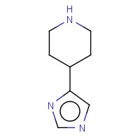 106243-23-6 4-(1H-Imidazol-5-yl)piperidine chemical structure