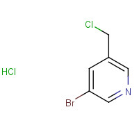 120277-69-2 3-Bromo-5-(chloromethyl)pyridine hydrochloride (1:1) chemical structure