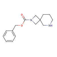 1086394-83-3 Benzyl 2,6-diazaspiro[3.5]nonane-2-carboxylate chemical structure