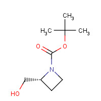 161511-90-6 2-Methyl-2-propanyl (2R)-2-(hydroxymethyl)-1-azetidinecarboxylate chemical structure