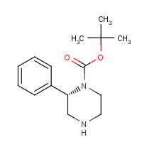 1240583-48-5 2-Methyl-2-propanyl (2S)-2-phenyl-1-piperazinecarboxylate chemical structure