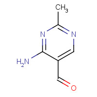 73-68-7 4-Amino-2-methyl-5-pyrimidinecarbaldehyde chemical structure