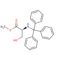 4465-44-5 Methyl N-trityl-L-serinate chemical structure