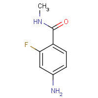 915087-24-0 4-Amino-2-fluoro-N-methylbenzamide chemical structure
