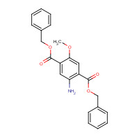 205295-41-2 Dibenzyl 2-amino-5-methoxyterephthalate chemical structure
