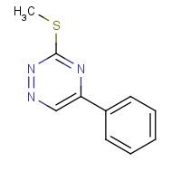 28735-27-5 1,2,4-triazine, 3-(methylthio)-5-phenyl- chemical structure