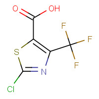 72850-61-4 2-Chloro-4-(trifluoromethyl)-1,3-thiazole-5-carboxylic acid chemical structure