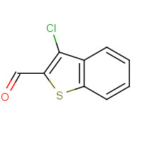 14006-54-3 3-chloro-1-benzothiophene-2-carbaldehyde chemical structure