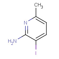 884495-19-6 3-Iodo-6-methylpyridin-2-amine chemical structure