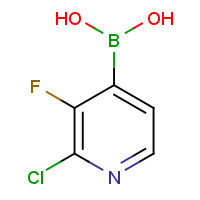 937595-71-6 (2-Chloro-3-fluoropyridin-4-yl)boronic acid chemical structure