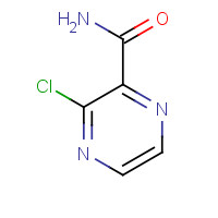 21279-62-9 3-Chloro-2-pyrazinecarboxamide chemical structure