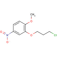 92878-95-0 2-(3-Chloropropoxy)-1-Methoxy-4-Nitrobenzene chemical structure