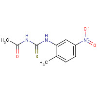 72621-59-1 N-[(2-Methyl-5-nitrophenyl)carbamothioyl]acetamide chemical structure