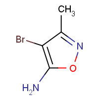 33084-49-0 4-Bromo-3-methyl-1,2-oxazol-5-amine chemical structure