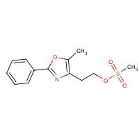 227029-27-8 2-(5-Methyl-2-phenyl-1,3-oxazol-4-yl)ethyl methanesulfonate chemical structure