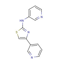 30162-42-6 N2,4-di(3-pyridyl)-1,3-thiazol-2-amine chemical structure