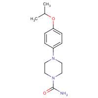 792899-38-8 4-(4-Isopropoxyphenyl)-1-piperazinecarboxamide chemical structure