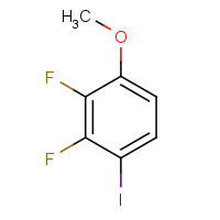156499-64-8 2,3-Difluoro-1-iodo-4-methoxybenzene chemical structure