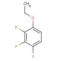 144292-42-2 1-Ethoxy-2,3-difluoro-4-iodobenzene chemical structure
