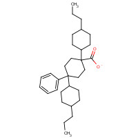 88038-92-0 4'-Phenyl-4,4''-dipropyl-1,1':4',1''-ter(cyclohexane)-1'-carboxylate chemical structure