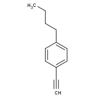 79887-09-5 4-butylphenylacetylene chemical structure