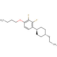 208709-55-1 1-Butoxy-2,3-difluoro-4-(trans-4-propylcyclohexyl)benzene chemical structure
