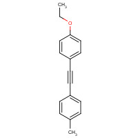 116903-46-9 1-Ethoxy-4-[(4-methylphenyl)ethynyl]benzene chemical structure