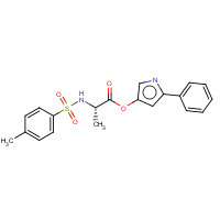 99740-00-8 5-Phenyl-1H-pyrrol-3-yl N-[(4-methylphenyl)sulfonyl]-L-alaninate chemical structure
